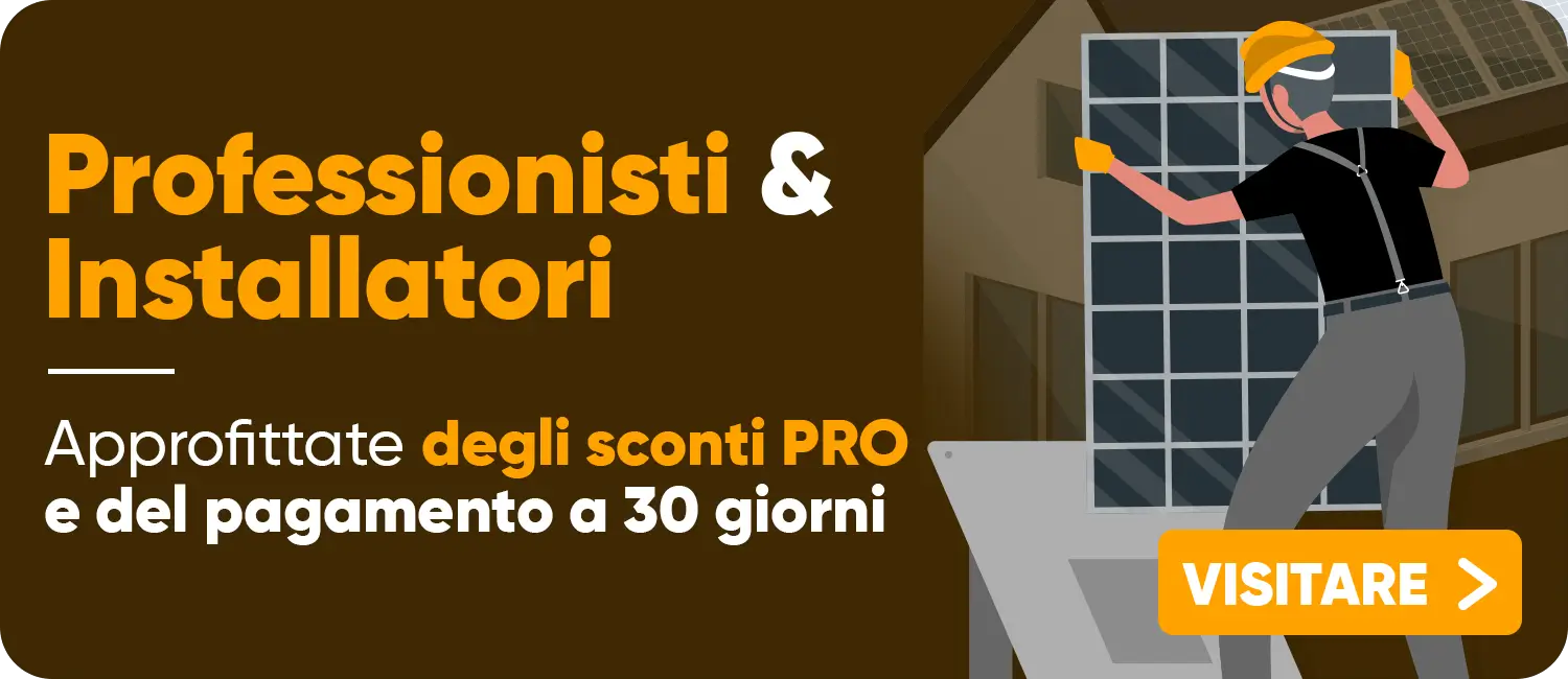 Distributore di pannelli solari